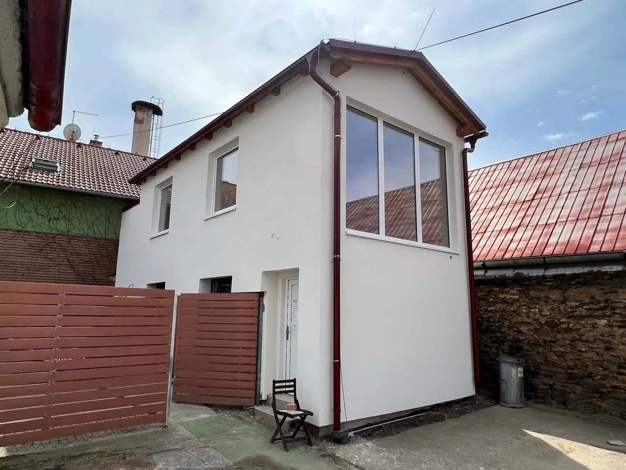 Horšovský Týn — přístavba patra